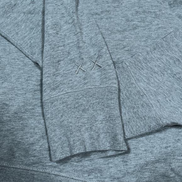 Uniqlo x Kaws Sesame Street Sweatshirt Mens Medium Gray Graphic Print Pullover - Picture 10 of 10